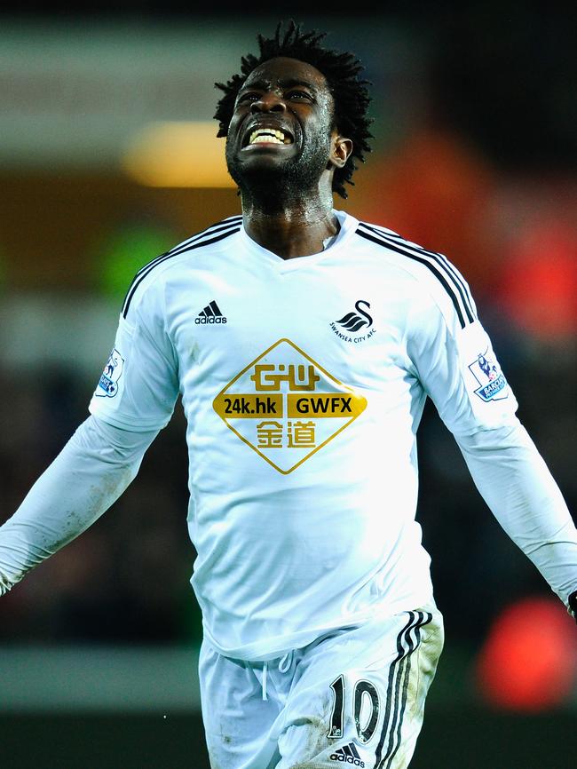 Wilfried Bony of Swansea.