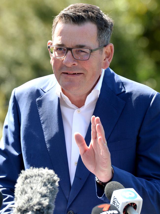 A vote will take place on Wednesday to determine who will succeed Daniel Andrews. Picture: NCA NewsWire / Andrew Henshaw