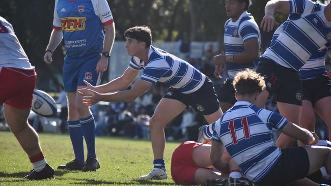 Charlie O’Connell scored thanks to the fast and decisive service of halfback Samuel Watson.