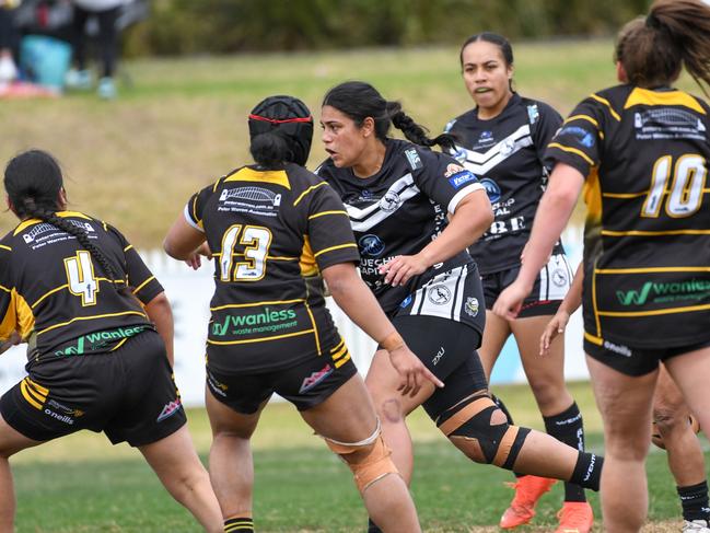 Natalina Suaalii of the Wentworthville United open women. Picture: Shot of Guac Photography