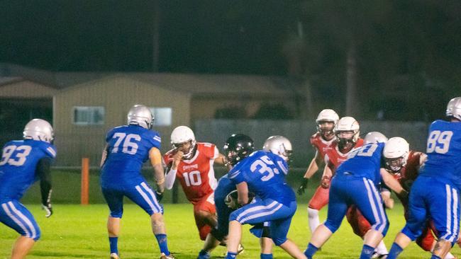Mackay Gridiron vs Townsville Cyclones at West Tiger Park Walkerston. Saturday 20 January 2024 Picture:Michaela Harlow