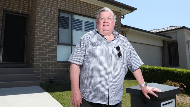 Steve Nash outside his Glenmore Park home. Picture: Tim Hunter.