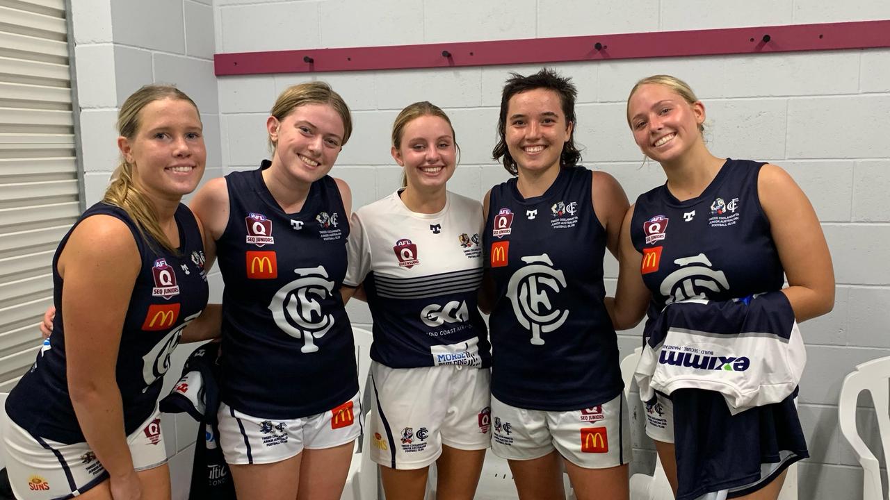 SEQ AFL under 17 Div 1 girls footy | The Courier Mail