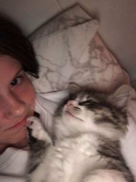 Mieka Pokarier called her beloved cat Mr Perfectly Fine after a Taylor Swift song.