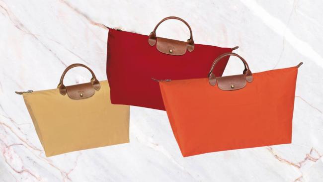The iconic Longchamp bag is a favourite with regular travellers (and shopaholics).