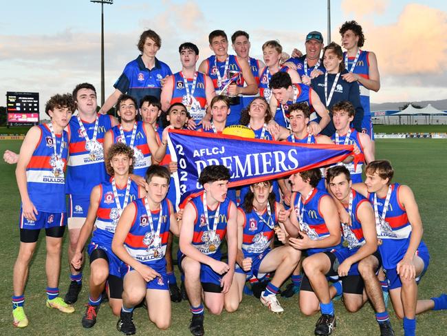 Centrals Trinity Beach Bulldogs won the Under 17 boys AFL Cairns grand final. Picture: Supplied