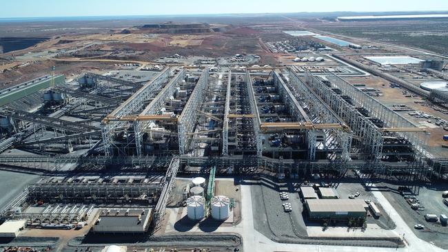 The CITIC Sino Iron magnetite project in Pilbara.