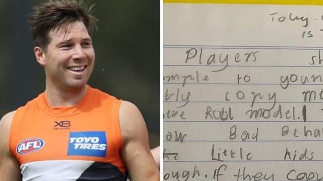 Toby Greene has changed a fair bit.