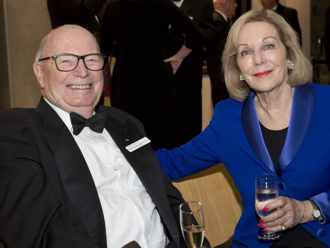 Sir Eric Neal and Ita Buttrose