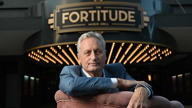 Scott Hutchinson at the Fortitude Music Hall. Picture: Lyndon Mechielsen/The Australian