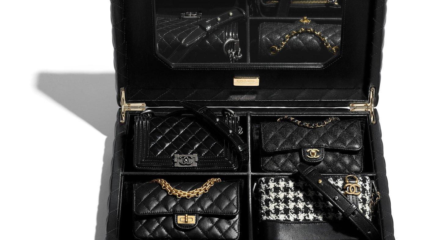 This $43,800 quilted Chanel box is full of mini Chanel bags