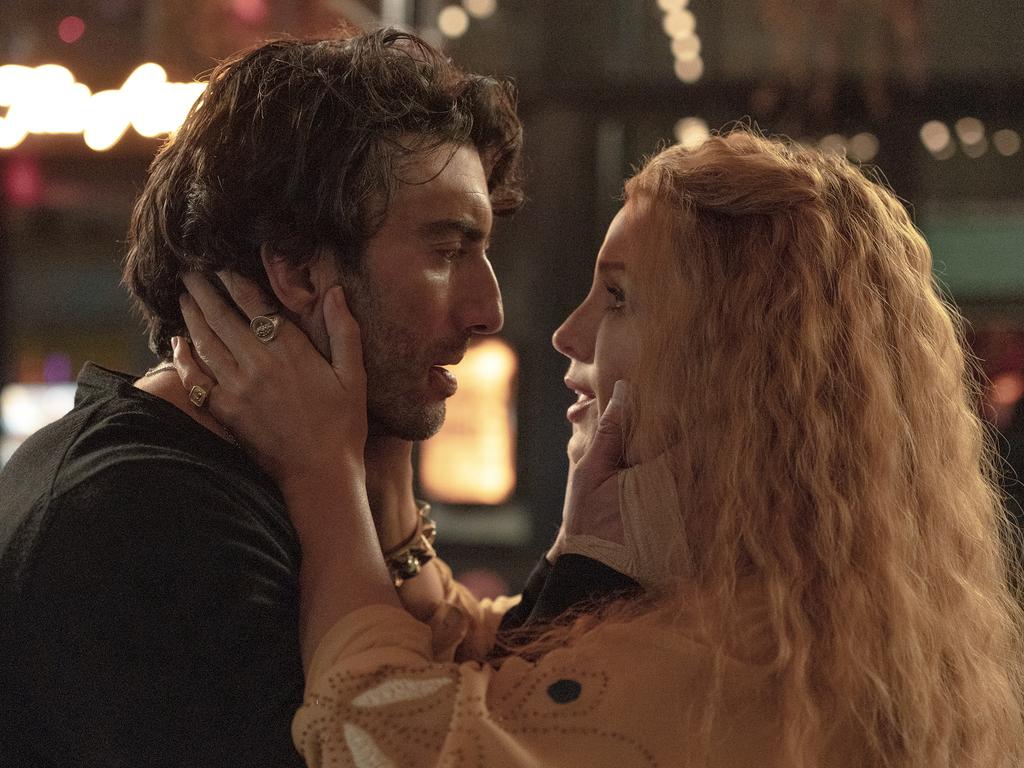 She’s locked in a legal battle with her It Ends With Us co-star Justin Baldoni. Picture: Nicole Rivelli/Sony Pictures via AP