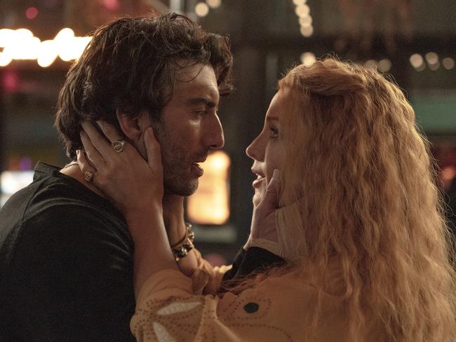 She’s locked in a legal battle with her It Ends With Us co-star Justin Baldoni. Picture: Nicole Rivelli/Sony Pictures via AP