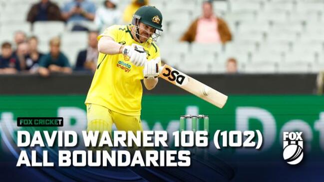 Warner FINALLY breaks century drought