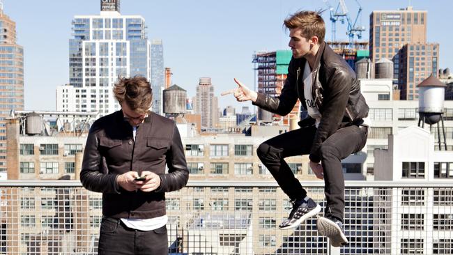 US duo The Chainsmokers have shifted from indie remixes to topping charts. Picture: Supplied