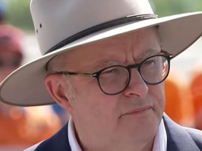 The Prime Minister, Anthony Albanese, is in Rockhampton today with Minister Catherine King, Senator Nita Green and Labor's Candidate for Capricornia, Emily Mawson. Picture: ABC