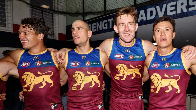 The Lions need to beat the Dees to keep their season alive. (Photo by Dylan Burns/AFL Photos via Getty Images)