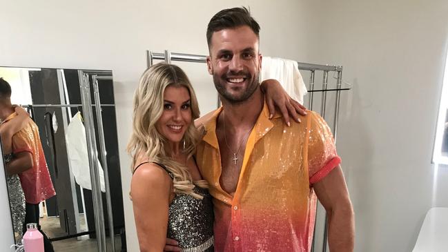 Beau Ryan and his dancing partner Megan Wragg ahead of Dancing With the Stars 2020 on Channel 10.