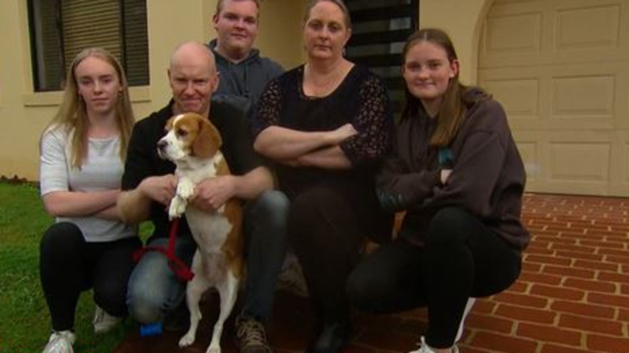 A family for some crazy reason evicted from their home