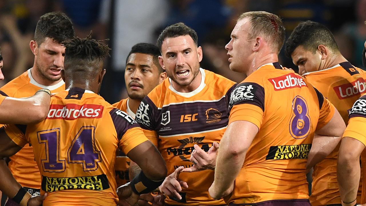 Darius Boyd will reportedly lose the captaincy at the Broncos, while others have been told they are free to look elsewhere. (AAP Image/Joel Carrett)