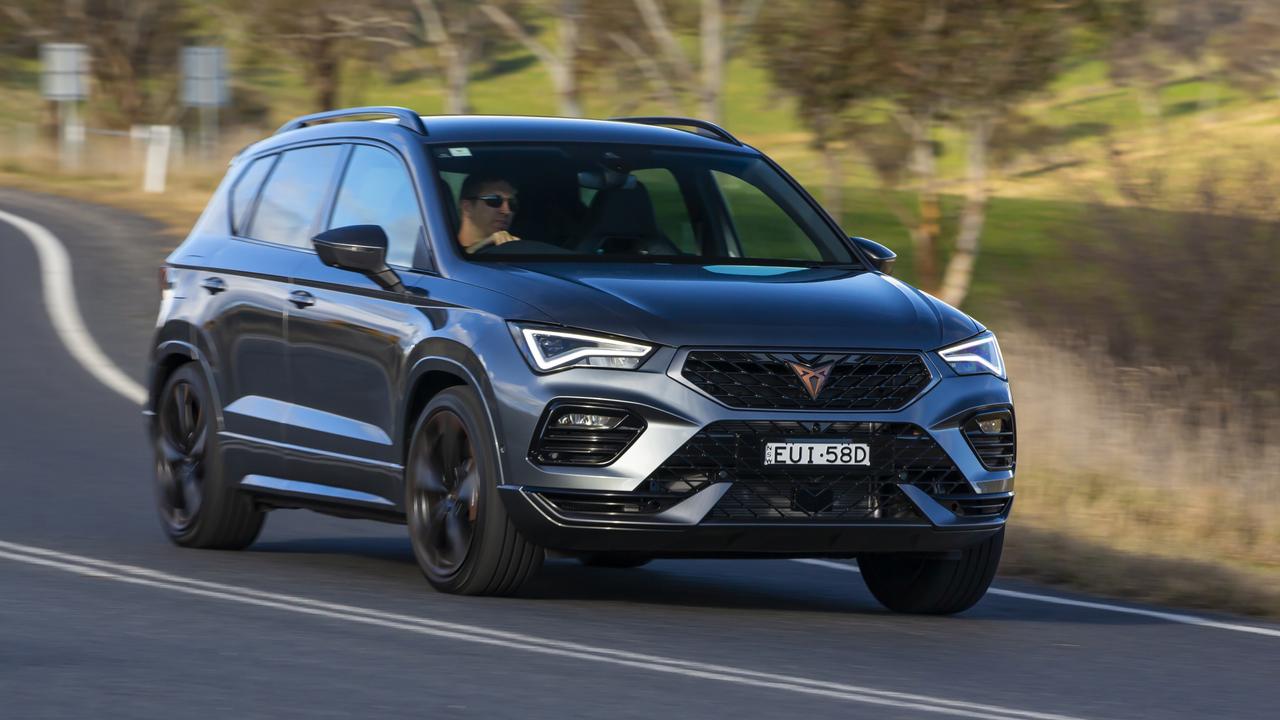 The Cupra Ateca VZX shapes up as an alternative to VW’s Tiguan R.