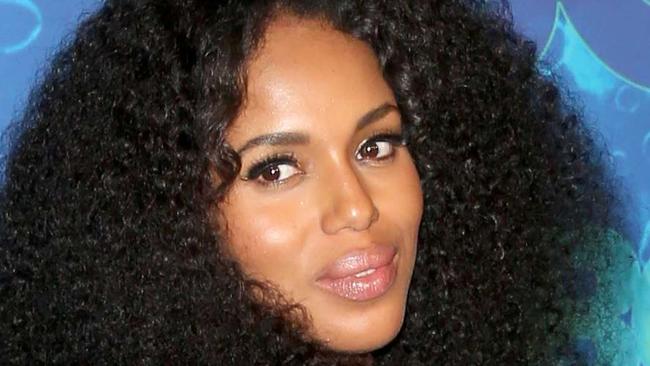 Kerry Washington has welcomed her second child with husband Nnamdi Asomugha. Picture: Frederick M. Brown/Getty Images/AFP