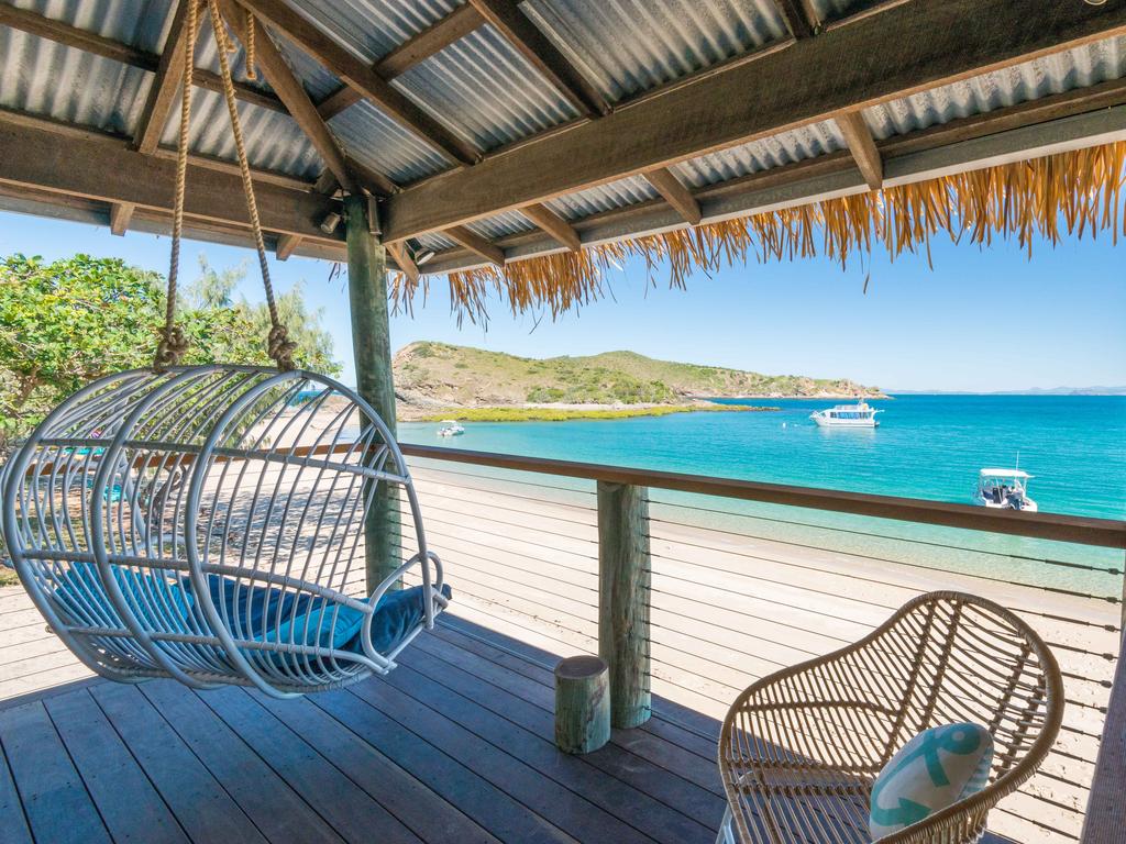 Pumpkin Island in the Whitsundays.