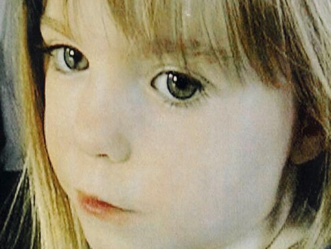 Madeleine McCann went missing in 2007. Picture: AFP