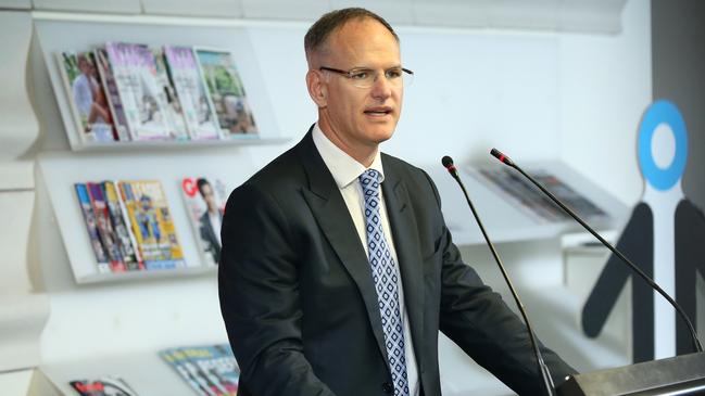 Executive chairman of News Corp Australasia, Michael Miller. Picture: Richard Dobson