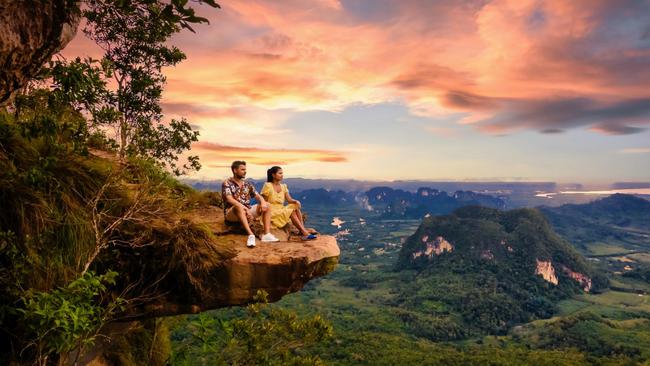 Dragon Crest Mountain (Khao Ngon Nak) nature trail leads to breathtaking views.