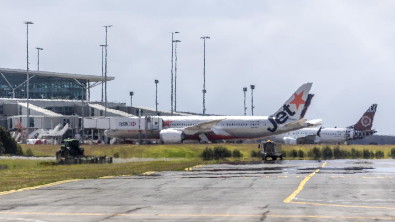 Jetstar saw a 5 per cent drop in market share in the latest quarterly report. Picture: NewsWire / Sarah Marshall