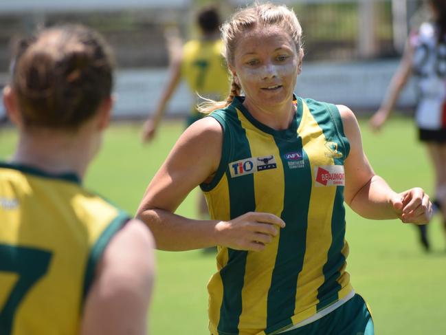 Vetran midfielder Cassie Henderson is in career best form for the Queenants.