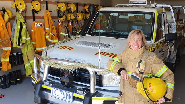 Julie McEwan at the Narre Warren North brigade.