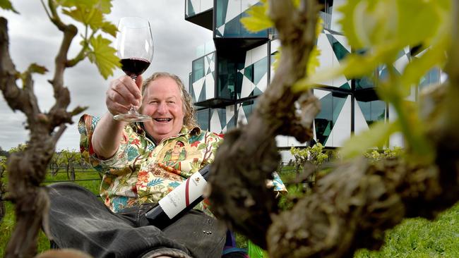 d’Arenberg’s Chester Osborn at the Cube. Photo - Naomi Jellicoe