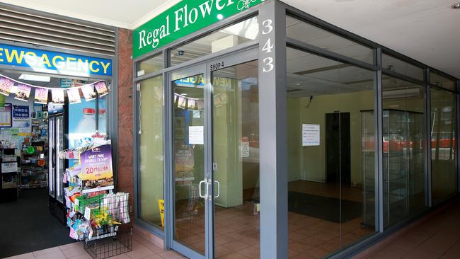 A vacant shop at 343 Anzac Parade in Kingsford. Picture: Toby Zerna