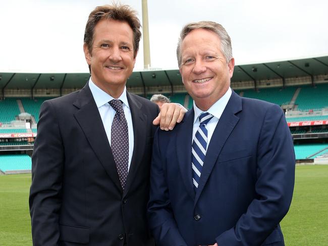 Mark Nicholas and Ian Healy.