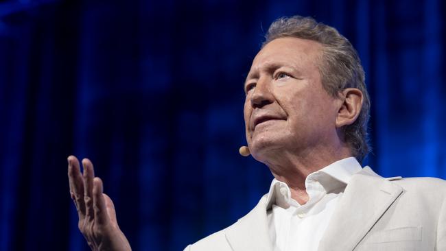 Andrew Forrest has rejigged the leadership team at Fortescue. Picture: Getty Images