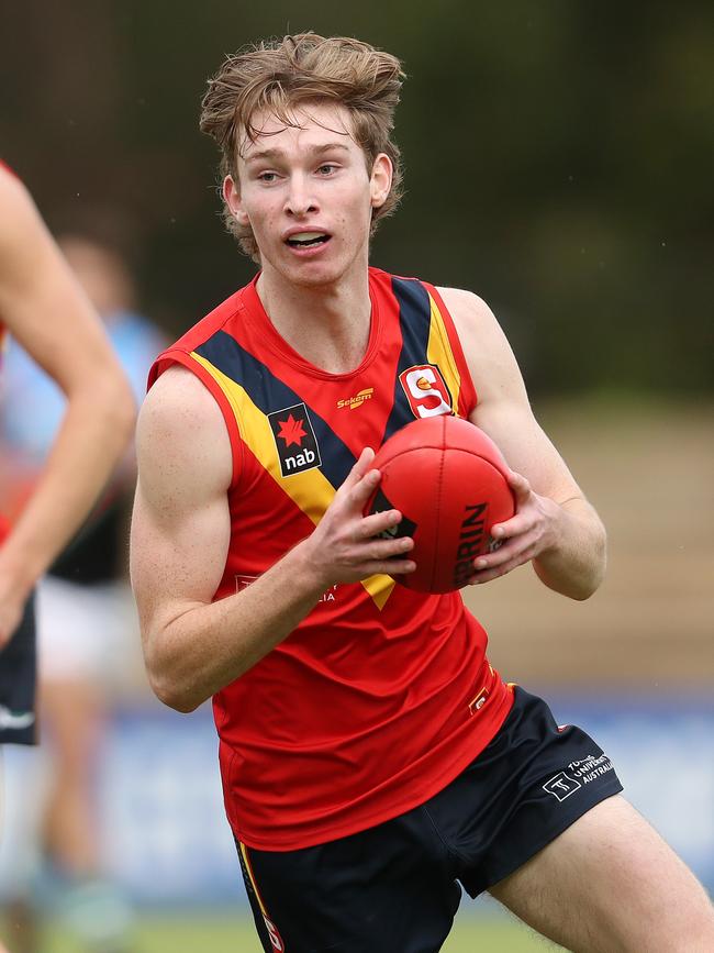 Michalanney was All-Australian at the under-18 national carnival. Picture: Sarah Reed/AFL Photos