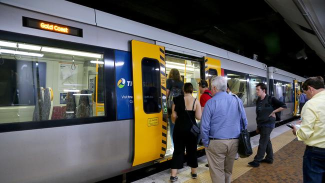 The upgrades would make for more streamlined services to and from the Gold Coast. Picture: AAPimage/David Clark