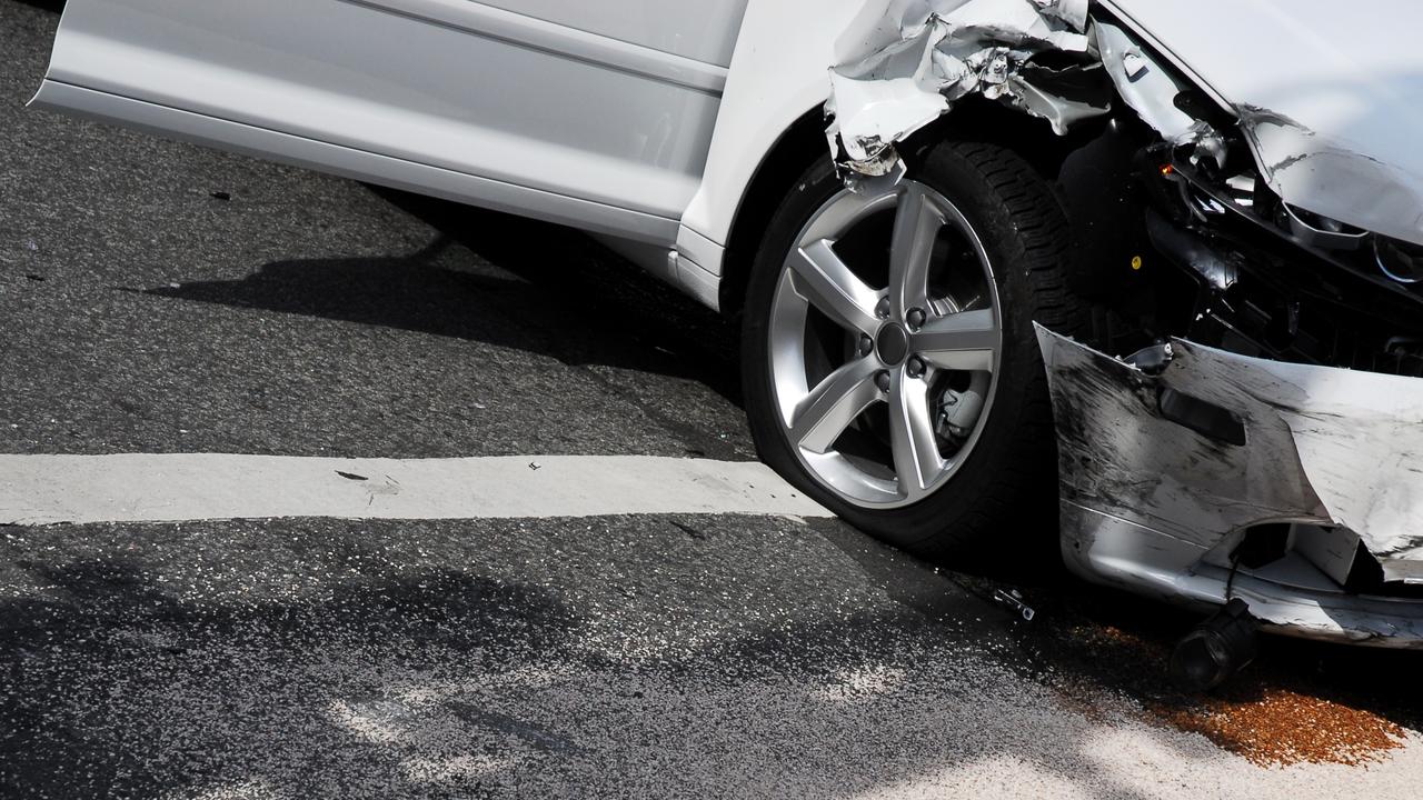 Chadwick chased down a stolen car and rammed it at an intersection at Burpengary. Picture: File