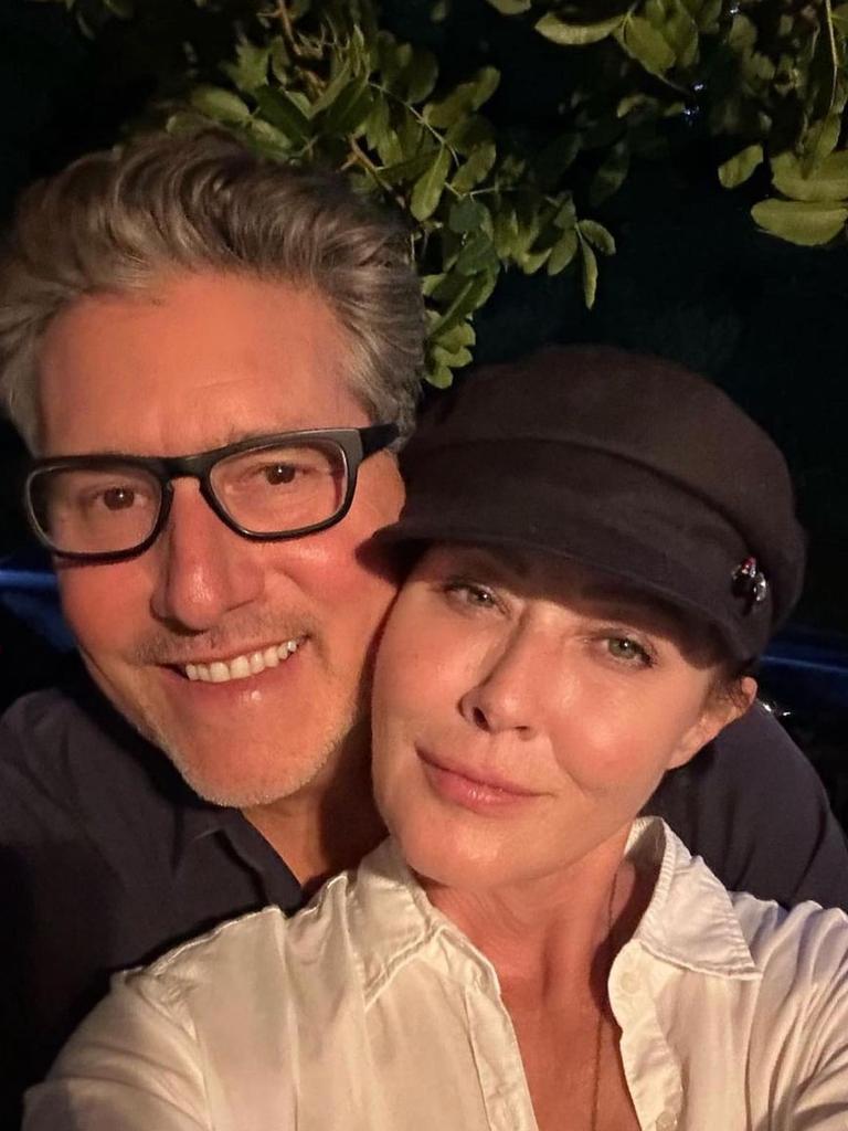 Shannen Doherty had an in-depth conversation about her funeral with best friend and real estate agent Chris Cortazzo. Picture: Chris Cortazzo Instagram