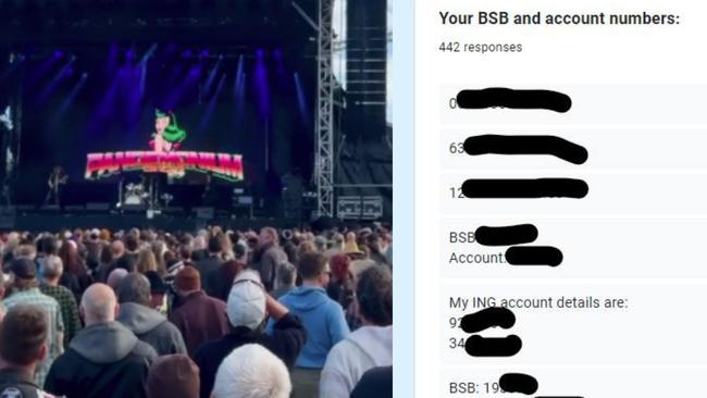 Pandemonium Rocks festival has been hit with a data breach. Picture: Supplied