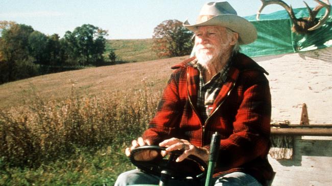 Richard Farnsworth in The Straight Story.