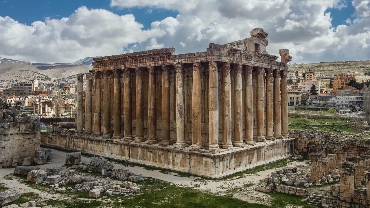 Temple of Jupiter on the famous Baalbek archaeological site located in east Lebanon’s Beqaa Valley. Picture: Alex Kuehni