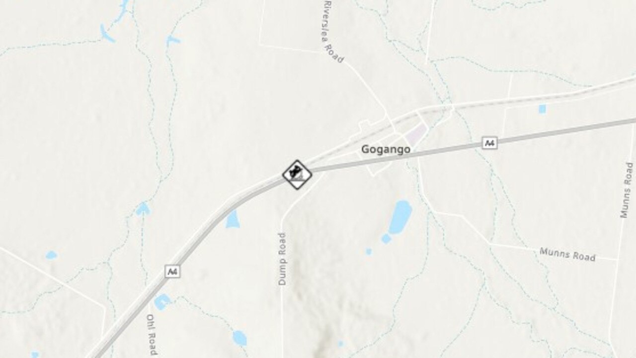Emergency crews were called to a single-vehicle rollover on the Capricorn Highway at Gogango on January 12.