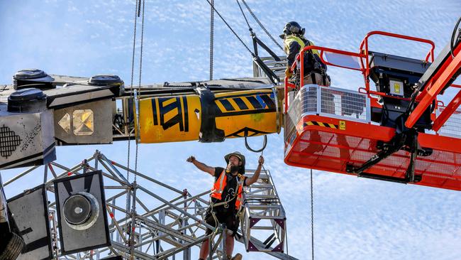 The activation is perfectly timed for school holidays. Picture: Tim Carrafa