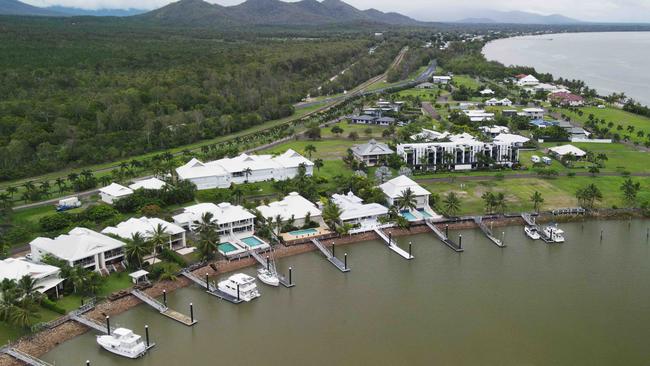 Port Hinchinbrook and the marina is need of desperate dredging with the Cassowary Coast Council in March resolving to undergo emergency works pending Federal approval. Picture: Brendan Radke