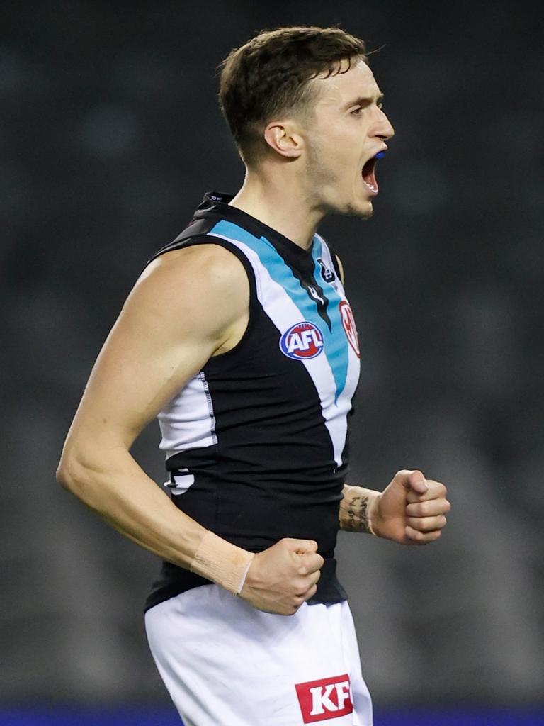 Port Adelaide will be desperate to get Orazio Fantasia back to full fitness.