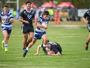 Braith Ashurst St Marys College, Toowoomba. Picture: brian  cassidy