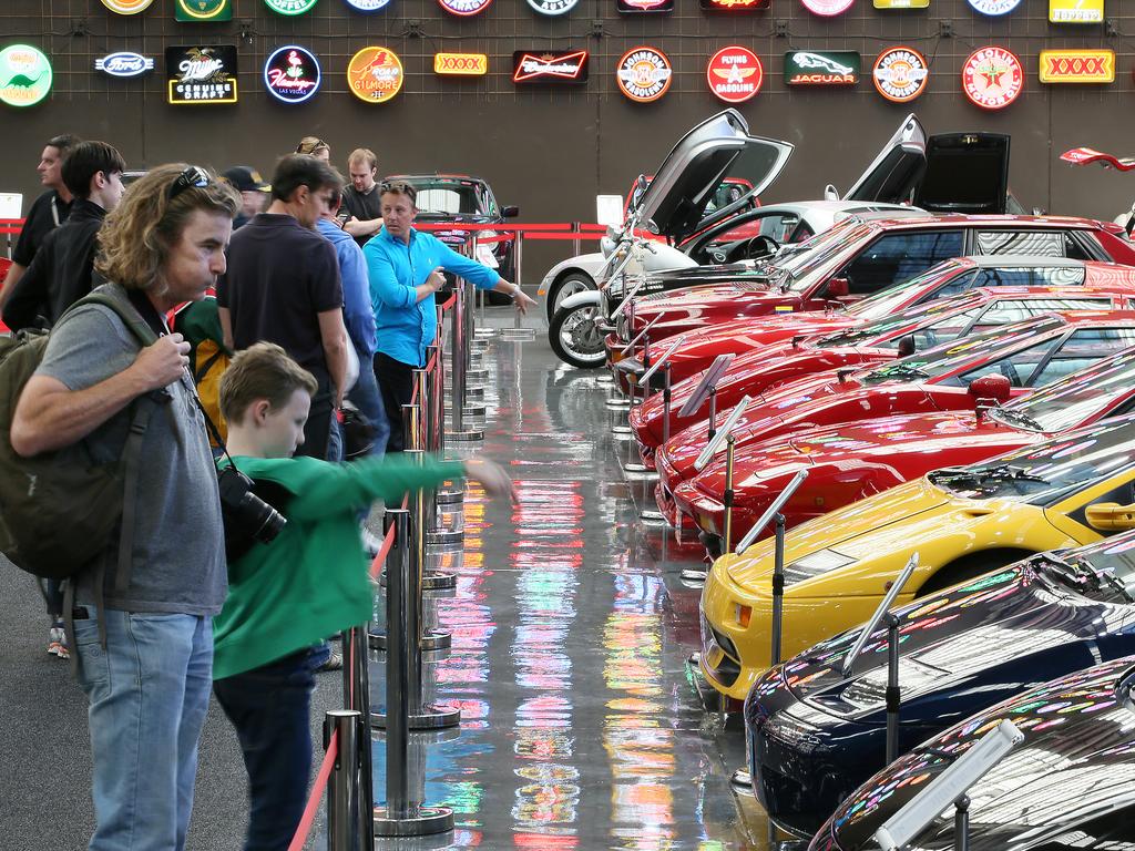 The new Gosford Classic Car Museum at West Gosford enjoyed thousands of visitors during its opening weekend. Picture: Troy Snook